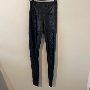 Wilfred Free Daria Vegan Leather High Rise Leggings